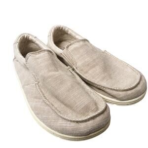 Cat & Jack Boys' Beige Slip On Loafers Size 1